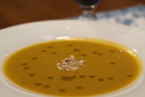 Sopa de Batata con Canela y Chile